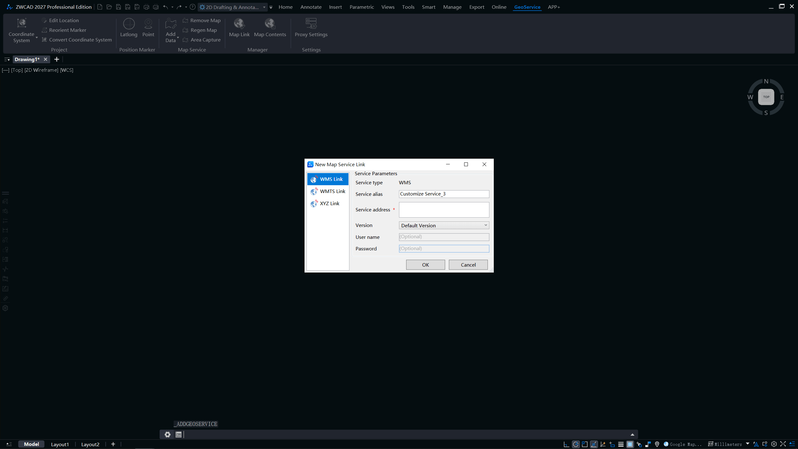 Optimalizace online map v ZWCAD 2027