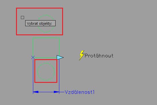 Dynamické bloky - pole, krok 3