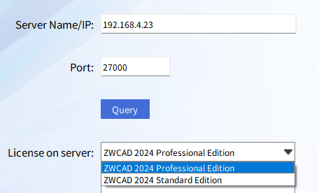 Nastavení síťových licencí ZWCAD - 5