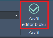 Dynamické bloky - viditelnost, krok 9