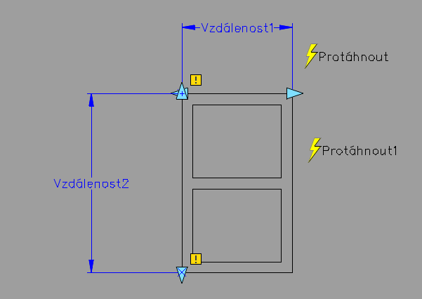 Dynamické bloky - protažení, krok 21