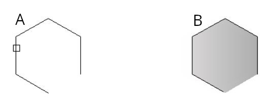 Výpočet plochy neuzavřeného objektu v ZWCAD