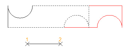 Příkaz Stretch - ukázka
