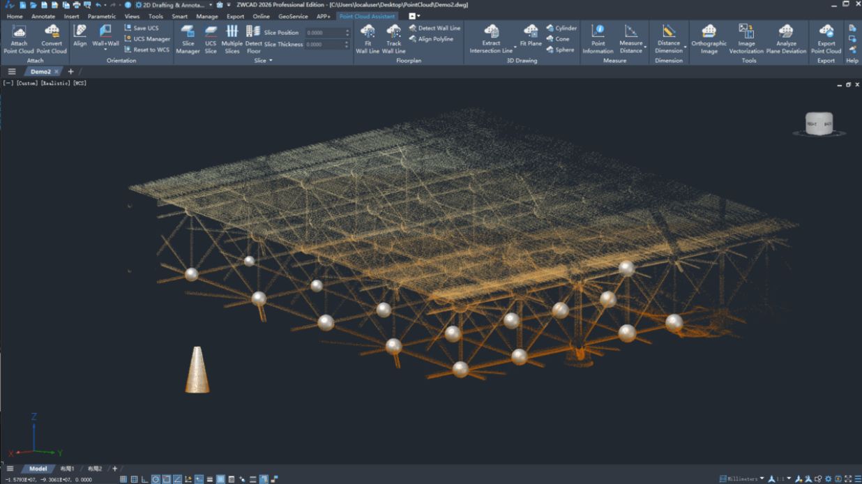 Rychlá extrakce 3D prvků